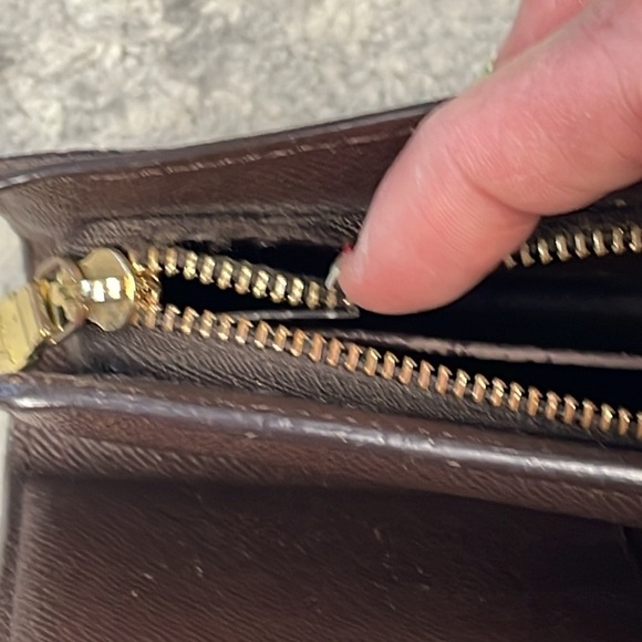 Rare Louis Vuitton Damier Ebene Joey Wallet Press Lock Compact Check - Picture 15 of 17